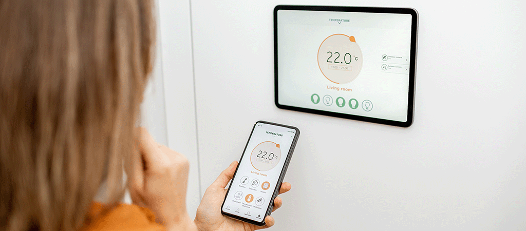 Smart home thermostat